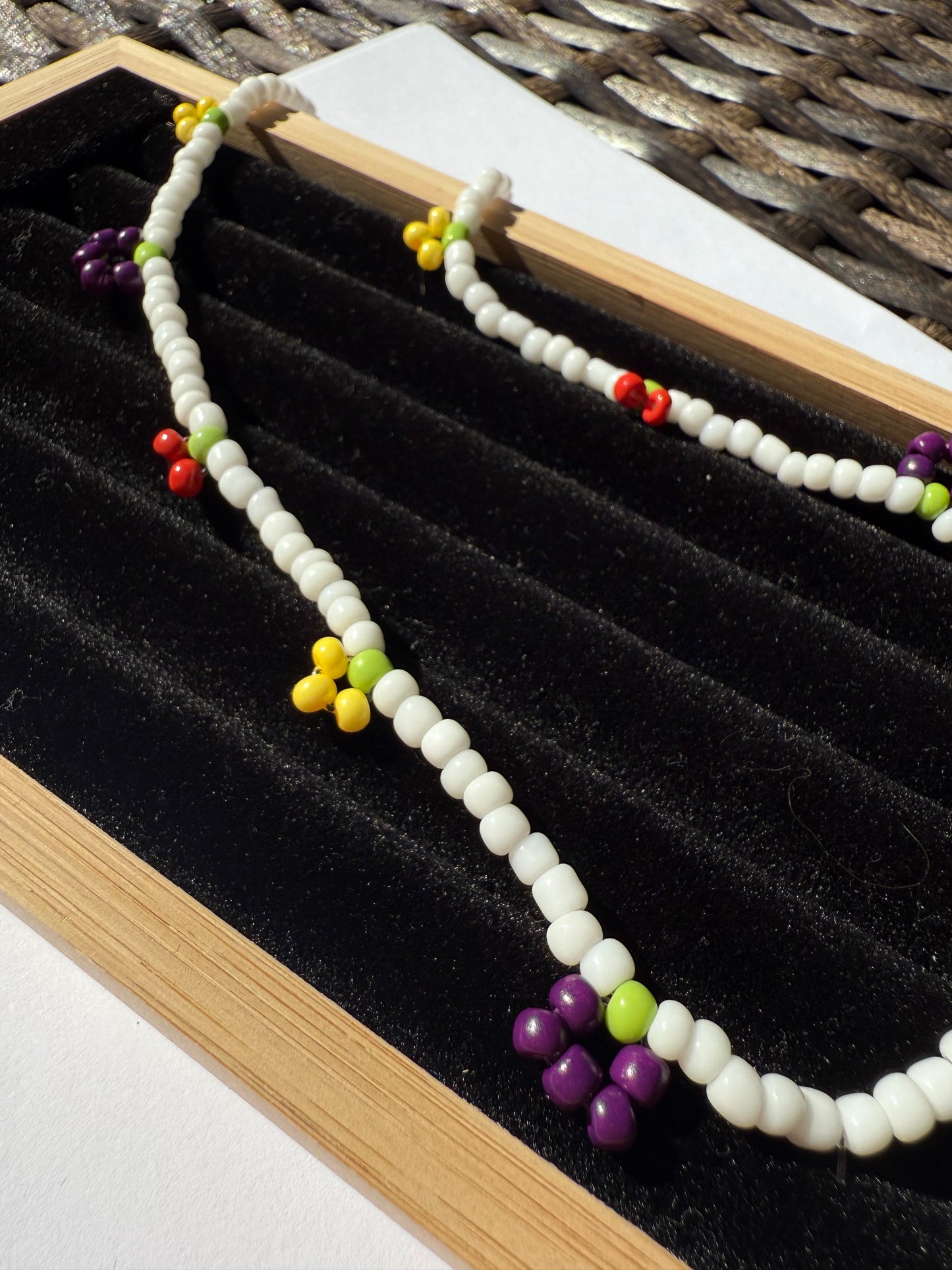 Beaded Fruit Necklace