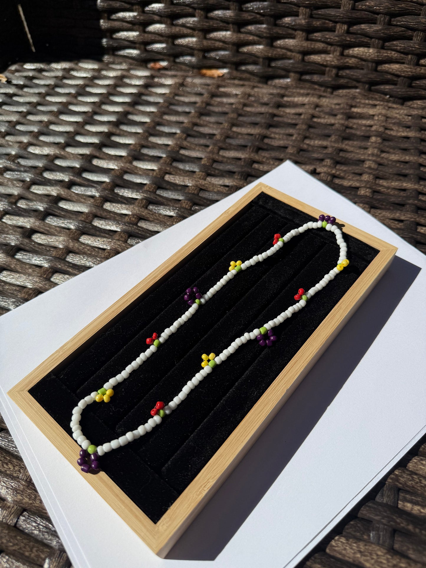 Beaded Fruit Necklace