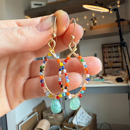 Dipped-in-Color-Small Hoops