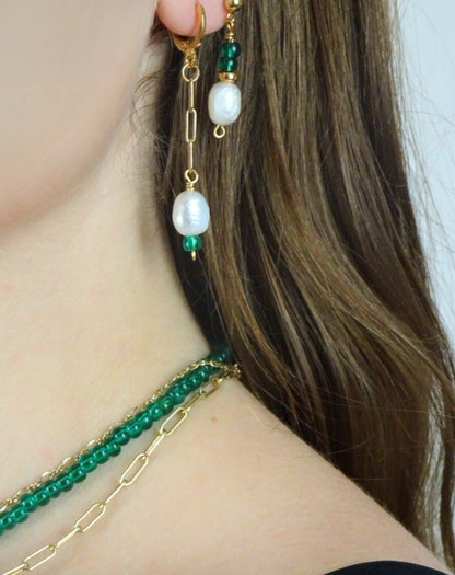 Seafoam Pearl Jewelry Set