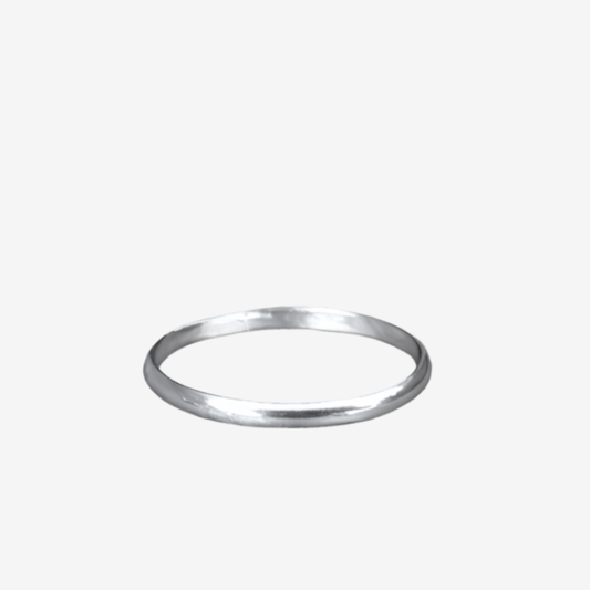 Simple sterling silver stack ring 1.6mm 